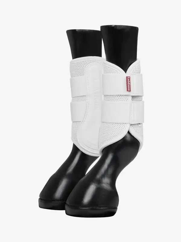 Nyinkommet | BENSKYDD MESH BRUSHING WHITE