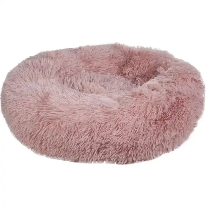 Tryggt köp | HUNDBÄDD FLUFFY LIGHT ROSE