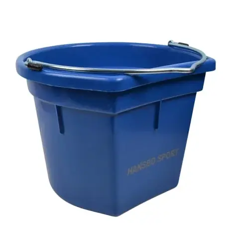 Premium | Hink m. flat sida 20 l – Kornblå